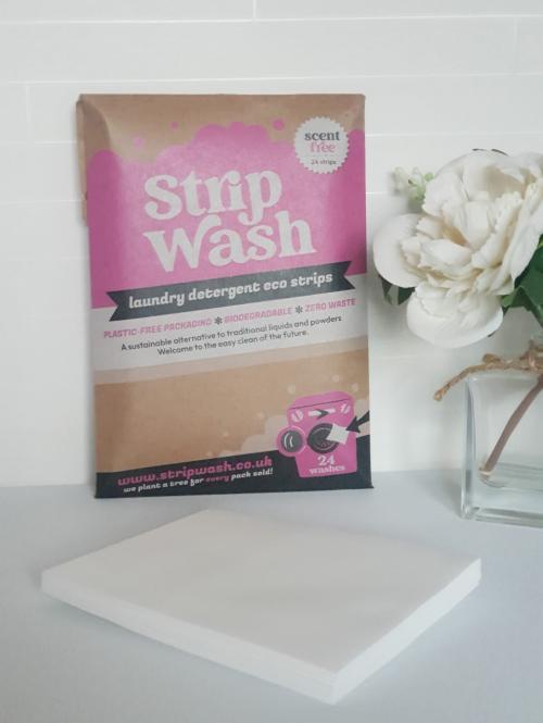 picture of Scent Free Strip Wash Laundry Detergent 