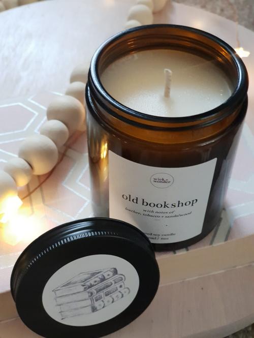 picture of Old Bookshop Soy Candle 