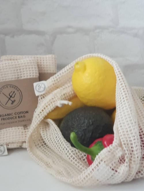 picture of Organic Cotton Produce Bags 