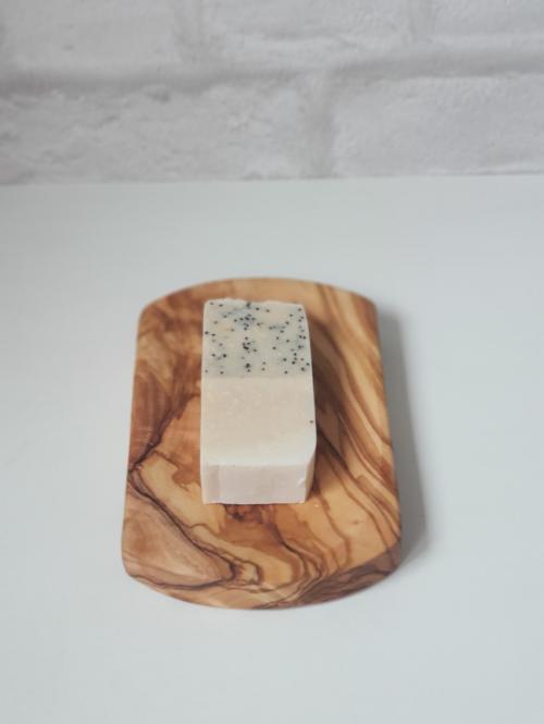 Olive Wood Soap Dish - image 1