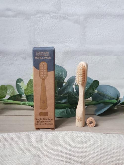 Evermore Bamboo Toothbrush Brush Head image 2